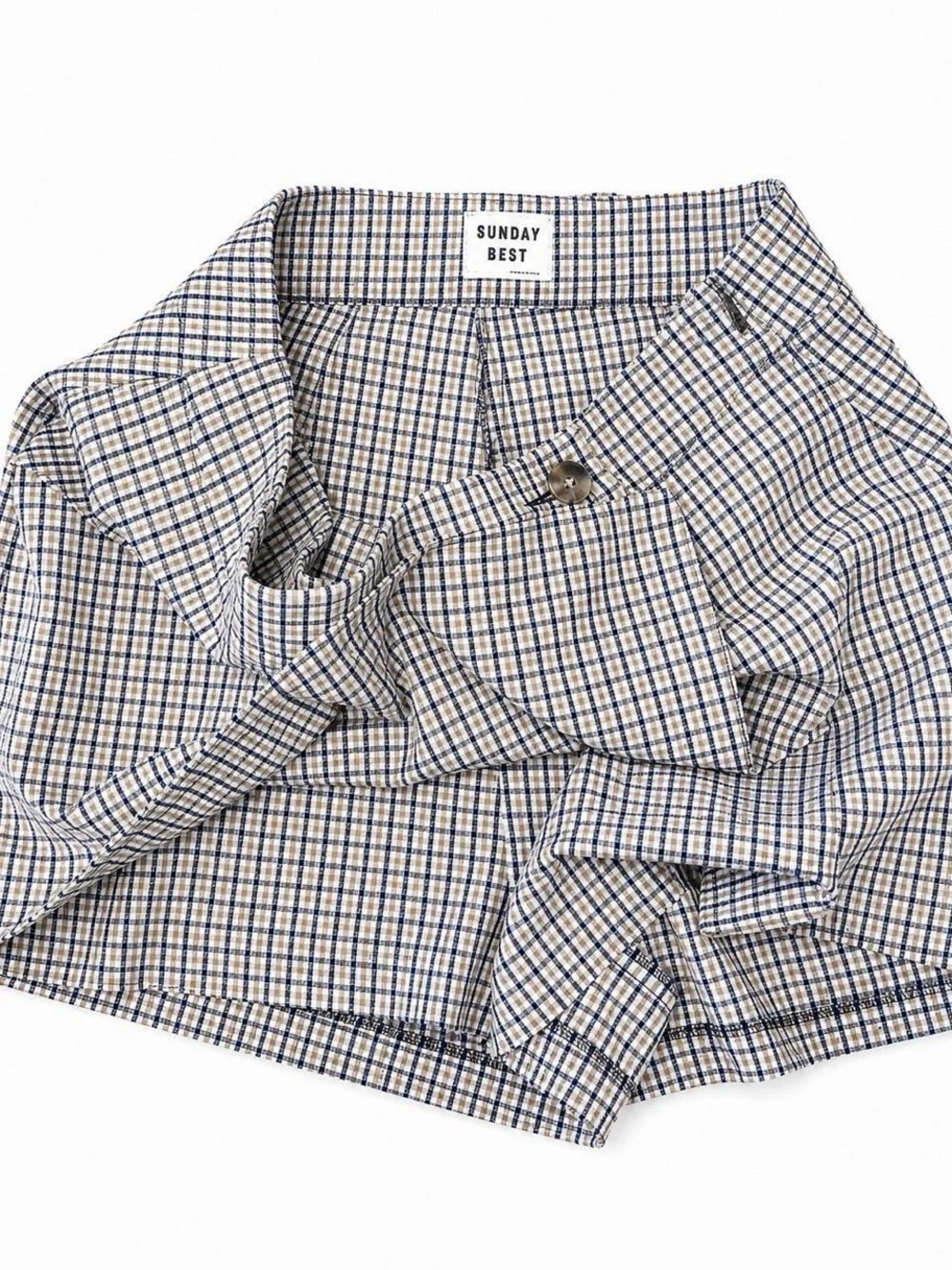 Aritzia Plaid Mini Skort Size 4